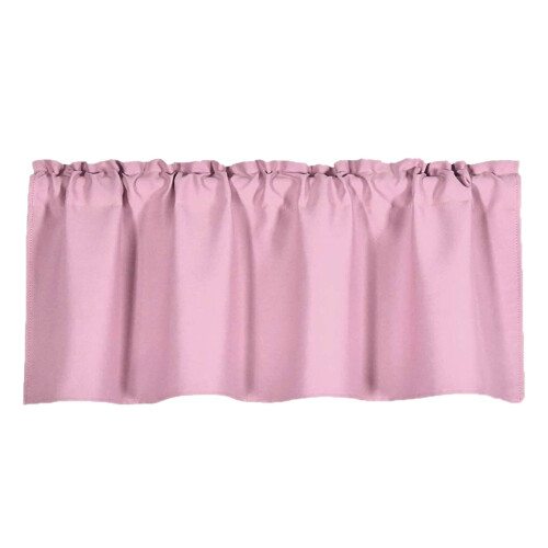 Cortina de janela rosa blackout 5718 polegadas, compatível com decoração de cozinha e sala de estar. 1