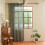 Olive Green Boho Crochet Curtain Panel 59 x 84 in 4