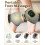 Masseur de pieds rechargeable à triple méthode 2