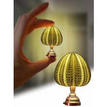 Lampka nocna w stylu vintage z jeżowcem, mała lampa stołowa dla dzieci, dekoracyjne ozdoby, prezent Tanabata