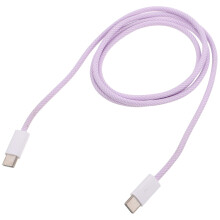 USB C till C snabbladdningskabel med robust flätad yta för bärbara datorer, surfplattor, smartphones som erbjuder pålitlig och effektiv