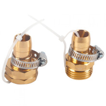 Raccords rapides pour tuyau d'arrosage – Connecteurs mâles et femelles, étanches, installation facile, compatibles avec les tuyaux standard