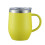Caneca de café isolada de aço inoxidável de 355 ml (12 oz) com alça e 1