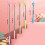 Macaron 5PC Finger Reading Teacher Pointer Retractable Adjustable Length Stainless Steel Frosted Handle Pointer-Multicolour 4