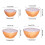 Στοιβαζόμενο τετράγωνο πλαστικό μπολ με καπάκι, μπολ σαλάτας για προετοιμασία 3