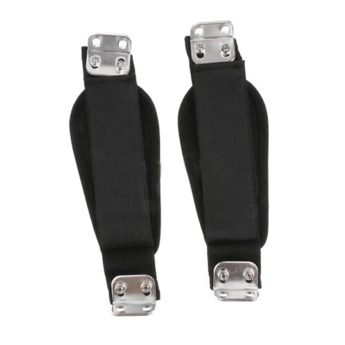 MAGIDEAL Ιμάντες ποδιών για skateboard, δέσιμο με σφιχτό δέσιμο, ρυθμιζόμενο, λαβή για mountain 2