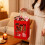 Sac cabas fleuri pour la Saint-Valentin avec fenêtre transparente 4