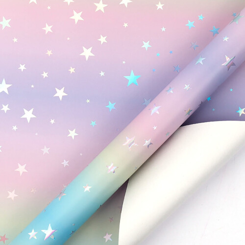 Striped Wrapping Paper Roll 17 x 120 in 1