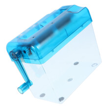 Triturador de papel manual OUNONA azul