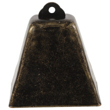 Magnifique cloche en métal pour vaches, cloche anti-perte pour bétail, cloche d'appel puissante