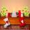 Lime Green Pre-lit Mini Christmas Tree 15.7 inch 6