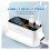 Universal Smart Charger USB Phone Charger Wall Adapter Fast Charge Socket Hub Συμβατό με κινητό τηλέφωνο, tablet και 4