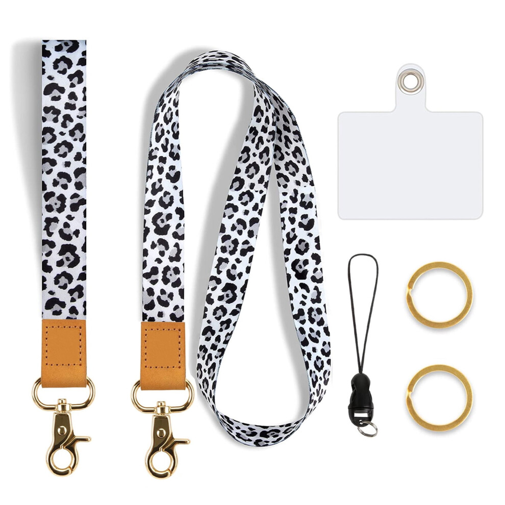 Versatile Phone Lanyard Set: Adjustable Crossbody/Wrist Strap, 2 Tether Tabs, Universal Fit Â Compatible With Iphone Cases, Id Badges & More 9180479596226