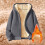 Γυναικείο παλτό fleece χειμώνα ζεστό casual μακρυμάνικο μπλουζάκι με κουκούλα και 6