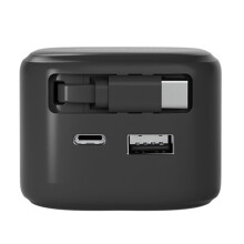 USB TYPEC Retractable Charger 35W Fast Charge PD Lithium Battery Charger Travel Adapter Suitable for Phone US Plug