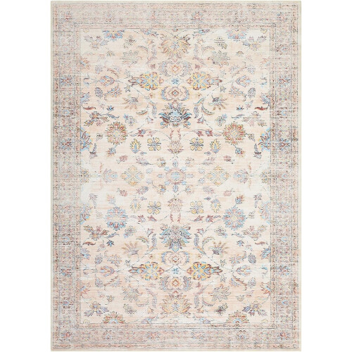 Alfombra vintage de pelo corto de 8x10