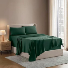 Bettwäsche-Set für kurze Queensize-Betten – 1800 Ultraweiche Mikrofaser – Doppelt gebürstet – Tiefe Taschen – Einfache Passform –