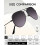 Κλασικά γυαλιά ηλίου Aviator για άνδρες και γυναίκες, οδήγηση, γυαλιά ηλίου με 2