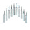 10pcs 900M-T Soldering Iron Tips Silver 1