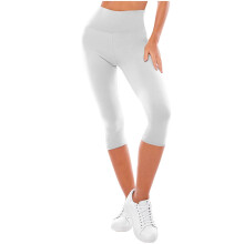 Naisten yksivärinen joogahousut joustavalla vyötärönauhalla, tiukat capri-leggingsit, maitomainen silkkifleece, treeni, urheilullinen, S-2XL,