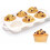 Jumbo silikonmuffinsform med 6 kopper og metallramme 1
