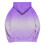 Women's printed long sleeve hooded sweatshirt regular length 4