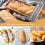 Ταψί ψησίματος Wave Bread Stick 1Pack για μπαγκέτα και γαλλικό ψωμί Αντικολλητικό εργαλείο 3