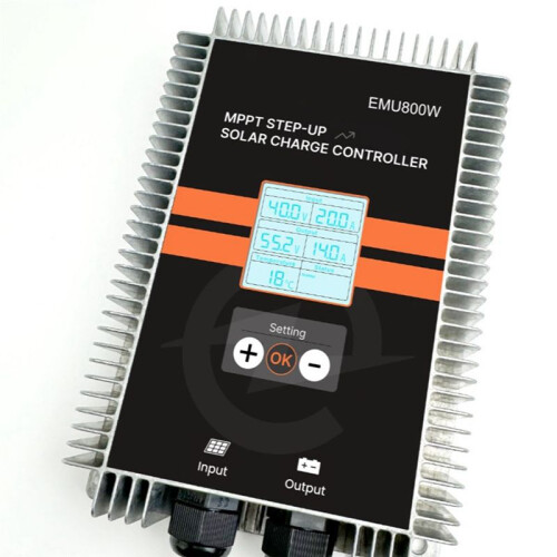 Boost MPPT Solar Charging Controller 24-85V to 18-65V 800w Voltage Adjustable with Display Automatic Electric Vehicle 1