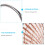 Creative ocean style conch shell home curtain shower curtain hook 12pcs single hook white 4