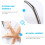 Creative ocean style conch shell home curtain shower curtain hook 12pcs single hook white 5