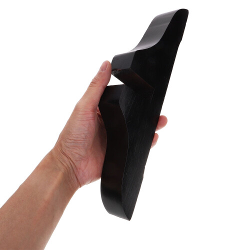 Support de séparation en bois noir Tineasur (2 pièces) 2