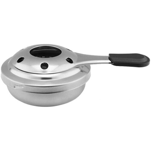 Καυστήρας Fondue από ανοξείδωτο ατσάλι, φορητός μίνι καυστήρας Fondue για σόμπα αλκοόλ