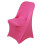 BalsaCircle Fuchsia Spandex Stretchable Folding Solid Chair Covers Slipcovers Wedding decorations 1