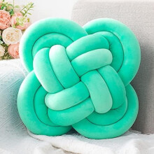Pernă decorativă din catifea Knot Pillow Ball de 30 cm