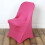 BalsaCircle Fuchsia Spandex Stretchable Folding Solid Chair Covers Slipcovers Wedding decorations 3