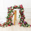 Artificial Rose Flower Rattan Garland 250cm 2 Pack 3