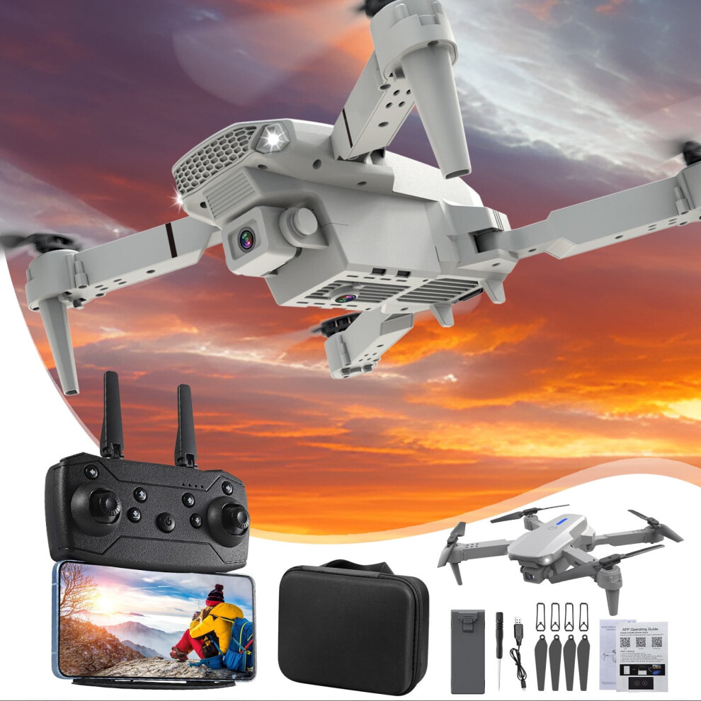Fpv Drone 4K Camera 1080P Hd Foldable Wifi Altitude Hold 9178400566592