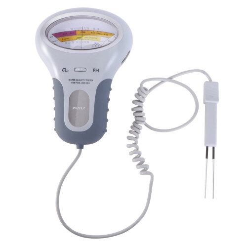 Portable Pool Water Tester pH and Chlorine White 2
