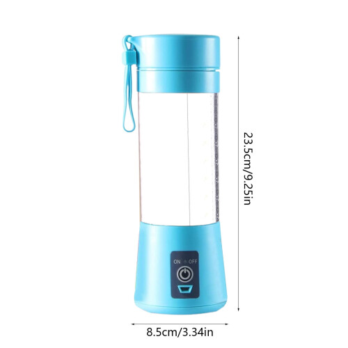 Φορητός Αποχυμωτής USB, 380ml, Επαναφορτιζόμενος, 6 Ανοξείδωτες Λεπίδες, Φυγοκεντρική 2