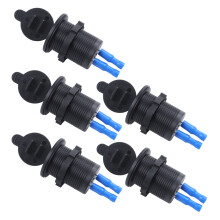 5X 12V-24V Auto Traeger Wasserdichte 5V 2.1A + 2.1A Doppel USB Steckdose Ausgang