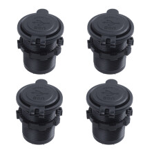 4X 5V 2.1A + 2.1A 12V-24V Dual USB Enchufe Tomas de Corriente Impermeable de Vehiculo Coche