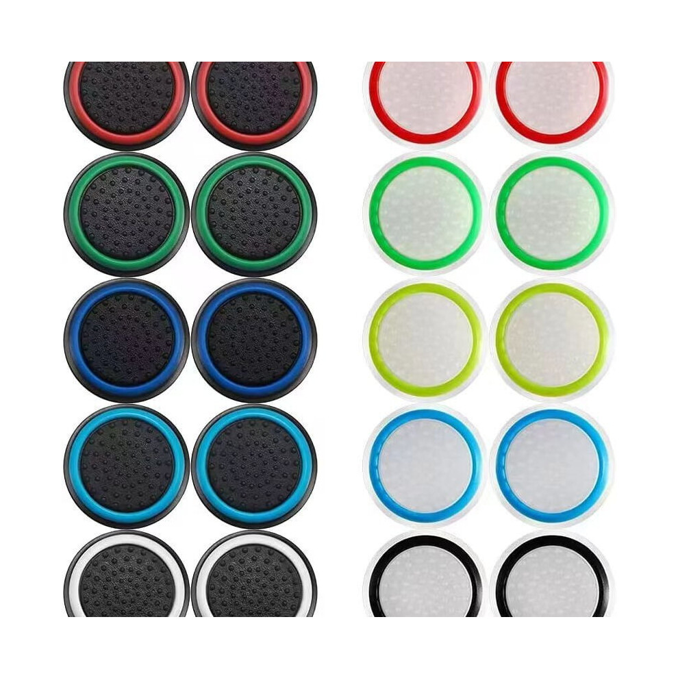 Dustproof Silicone Card Slot Plug Dust Plug For New 3Dsll 3Dsxl 3Ds 2Ds 5-Piece Set (, Black) White/Black 9557311265488