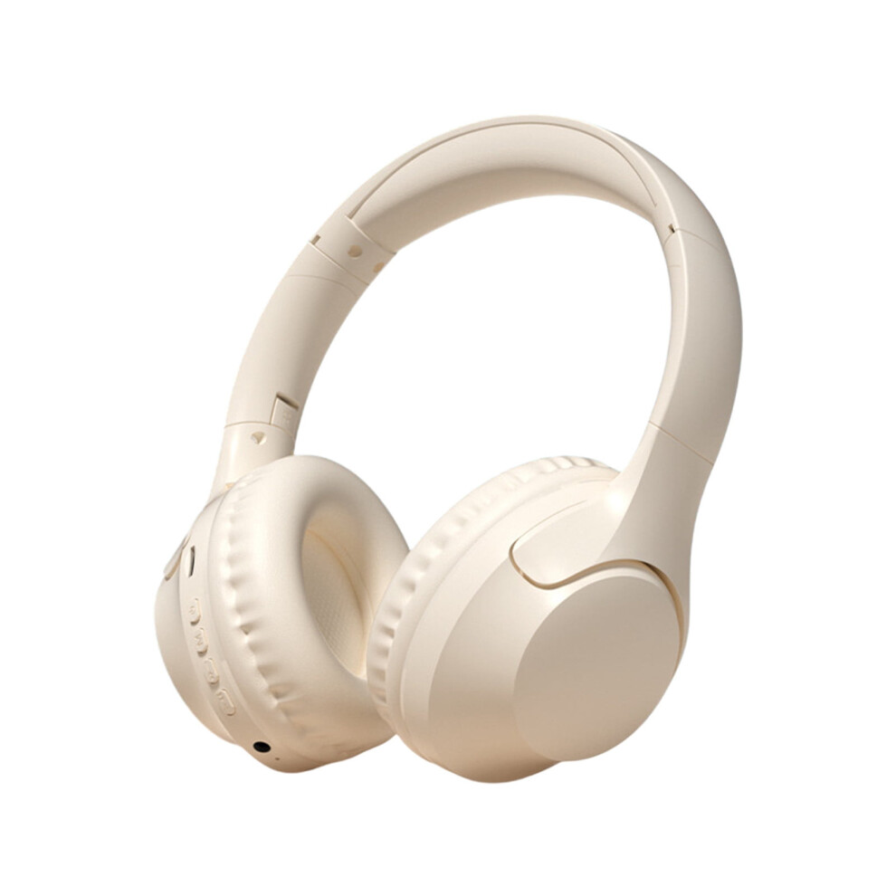 Wireless Earbuds With Headband, Wired/Wireless Dual Mode, Foldable, Low Latency, High Battery, Bluetooth 5.4, For Sports & Gaming Â White 9557311265778