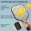 Σετ κουπιών Pickleball με κουπιά από fiberglass σε σχέδια λουλουδιών, 2 μπάλες και τσάντα – 2