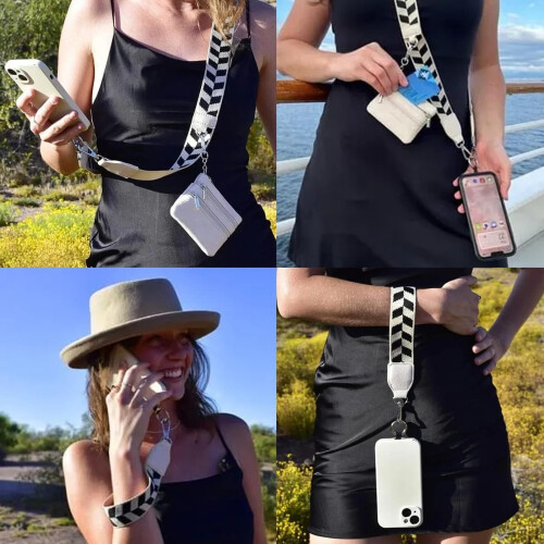 Universell mobilrem med plånboksaxelband 2