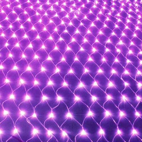 Ηλιακά φωτιστικά από δίχτυ, αδιάβροχα 1.5x2M 120LED με πλέγμα, φώτα παγοκρύσταλλου για 2
