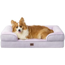 Orthopädisches Hundebett mit Memory-Schaum und Polsterung, waschbar