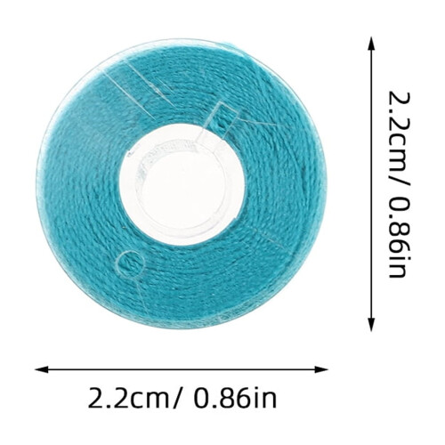 FRCOLOR 25pcs Pre-wound Bobbins & Polyester Threads with Storage Case, Compatible with Sewing Machines 1
