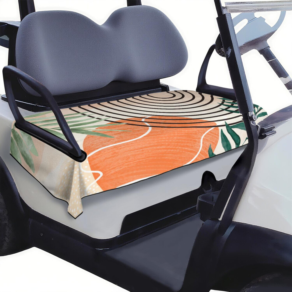 51" X 31" Oversized Golf Cart Seat Cover, Microfiber Towel Blanket For Ezgo Txt, Club Car Precedent, Yamaha G29 9557311758904