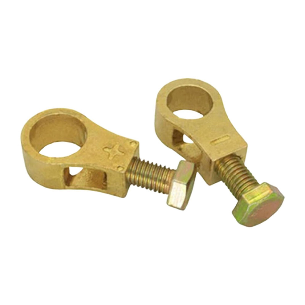 Car Tools Pure Copper Battery Terminal Upgrade Connection Clips Connectors Kit For Enhanced Performance And Reliability 9557311758799